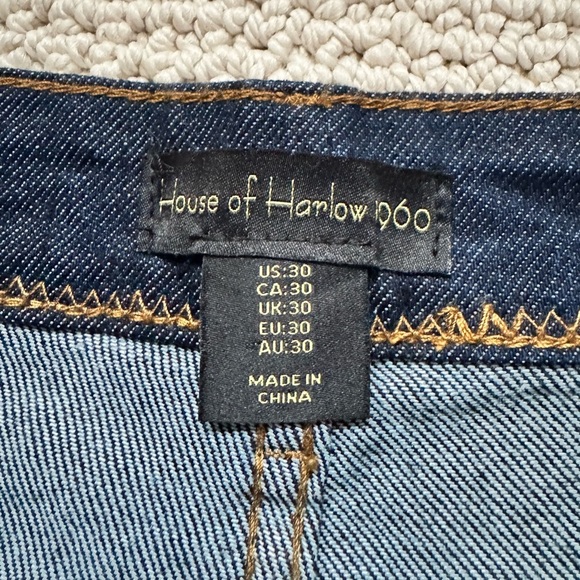 House of Harlow 1960 Indigo Flare Jeans - Picture 5 of 7